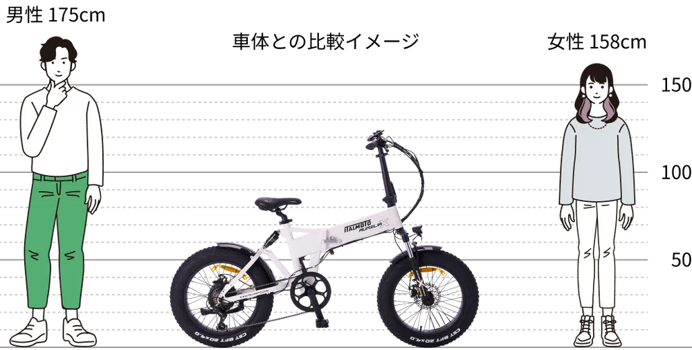 車体との比較イメージ