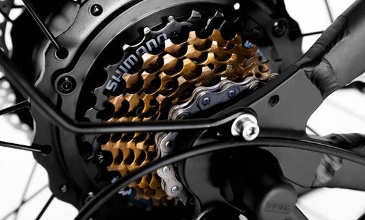 Shimano® 7段変速ギアボックス