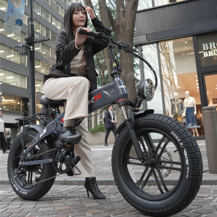 普通の電動自転車では物足りない